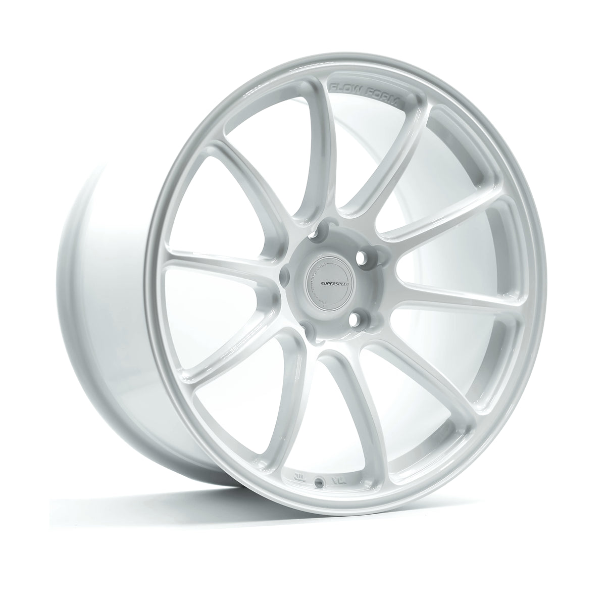 Superspeed RF03RR Speed White 18x9.5 +38 5x114.3mm 73.1mm - Wheelwiz