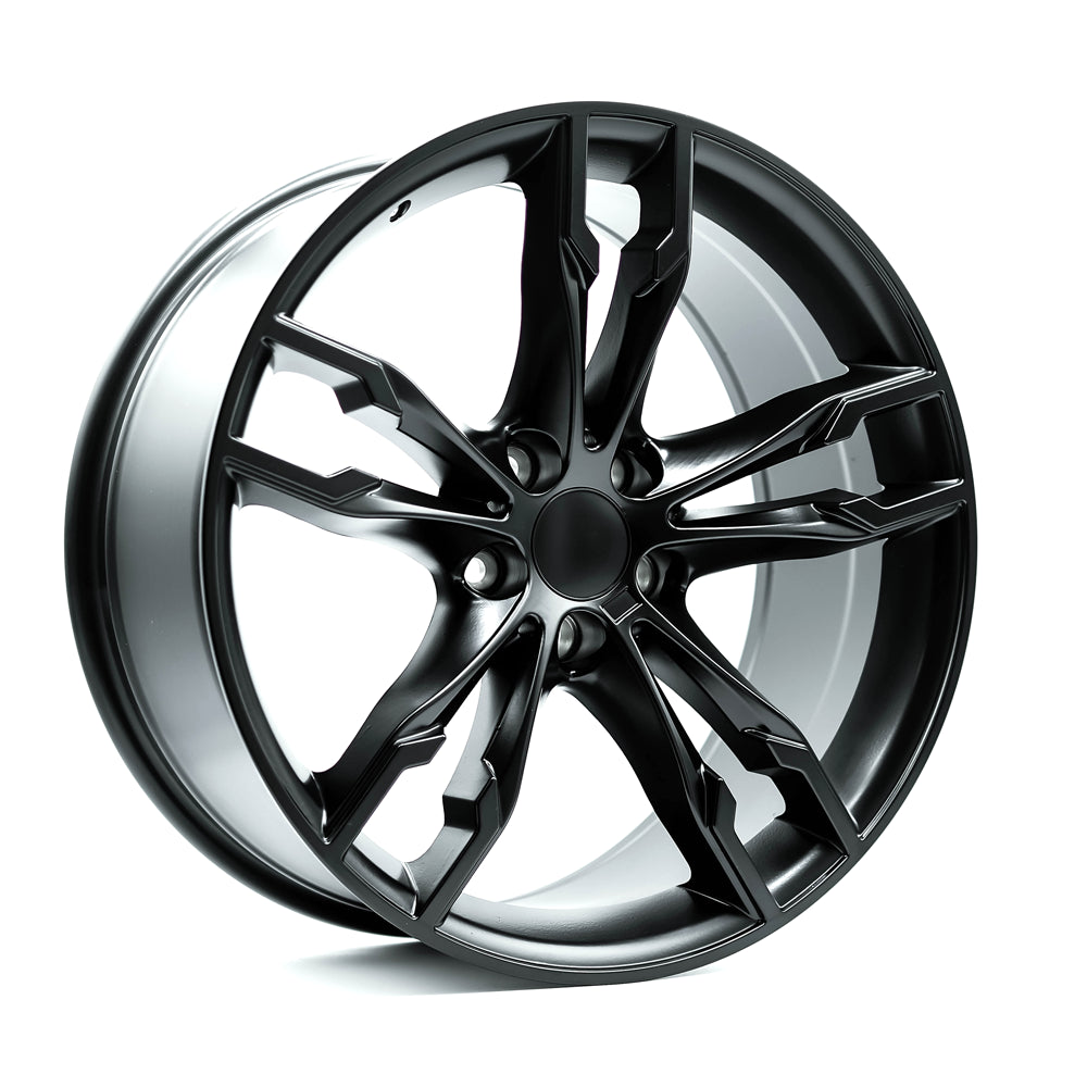 OEPlus BM04 Matt Black 19x8.5 +30 5x112mm 66.6mm - Wheelwiz