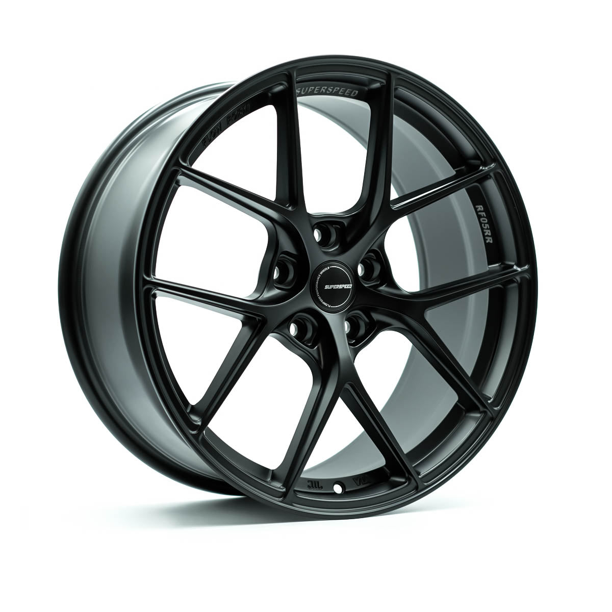 Superspeed RF05RR Matt Black 19x8.5 +45 5x112mm 66.5mm - Wheelwiz