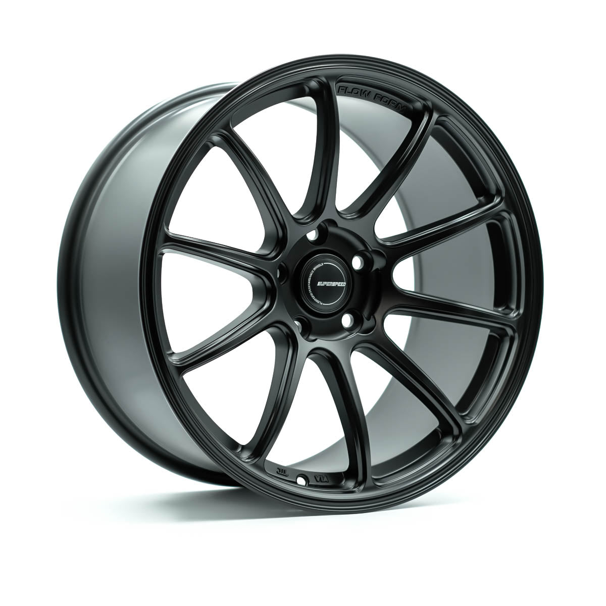 Superspeed RF03RR Matt Black 18x9.5 +38 5x100mm 73.1mm - Wheelwiz