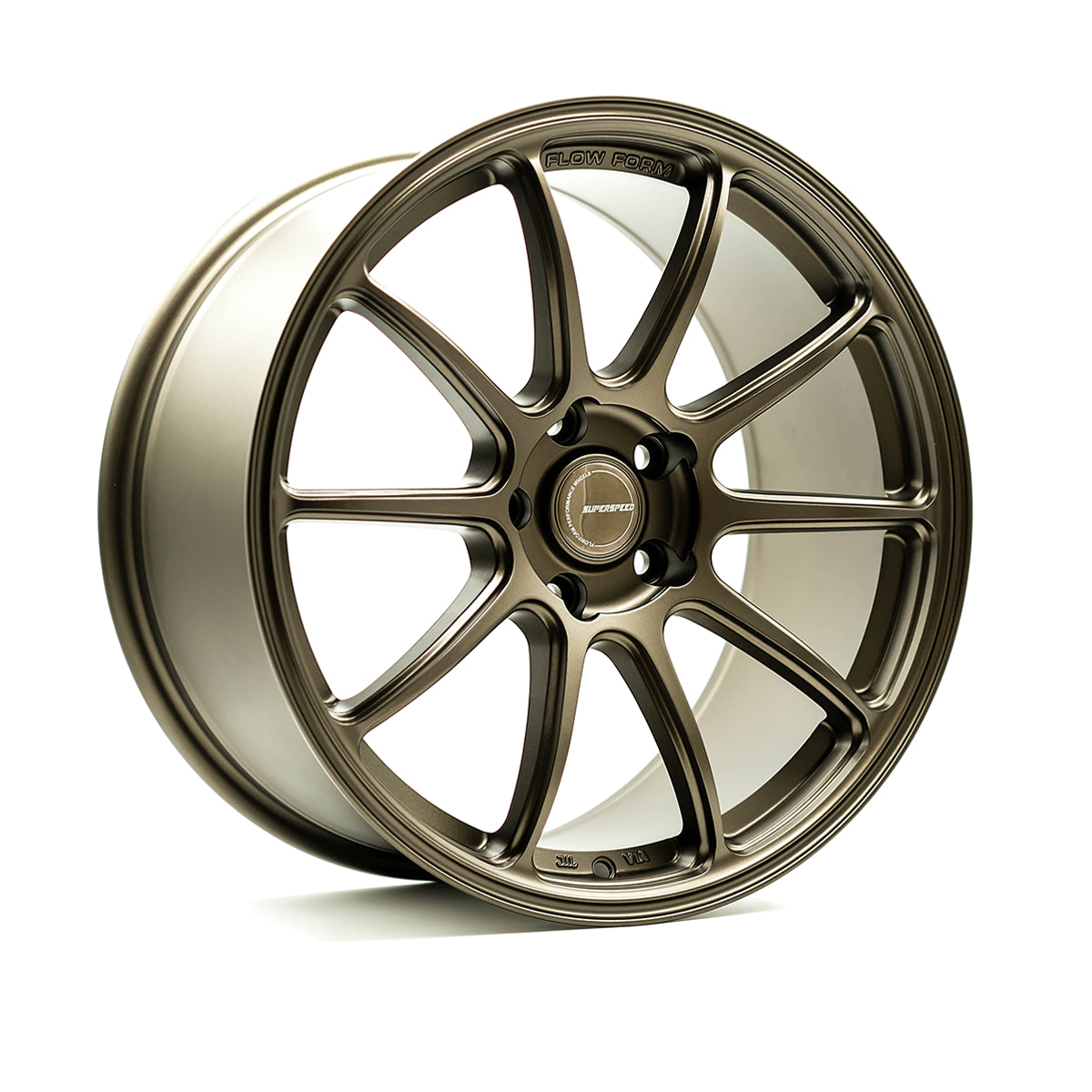 Superspeed RF03RR Satin Bronze 18x9 +42 5x112mm 57.1mm - Wheelwiz