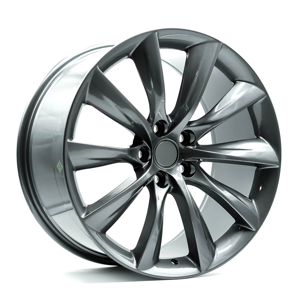 OEPlus TL05 Gloss Gunmetal 19x9.5 +45 5x114.3mm 64.1mm - Wheelwiz