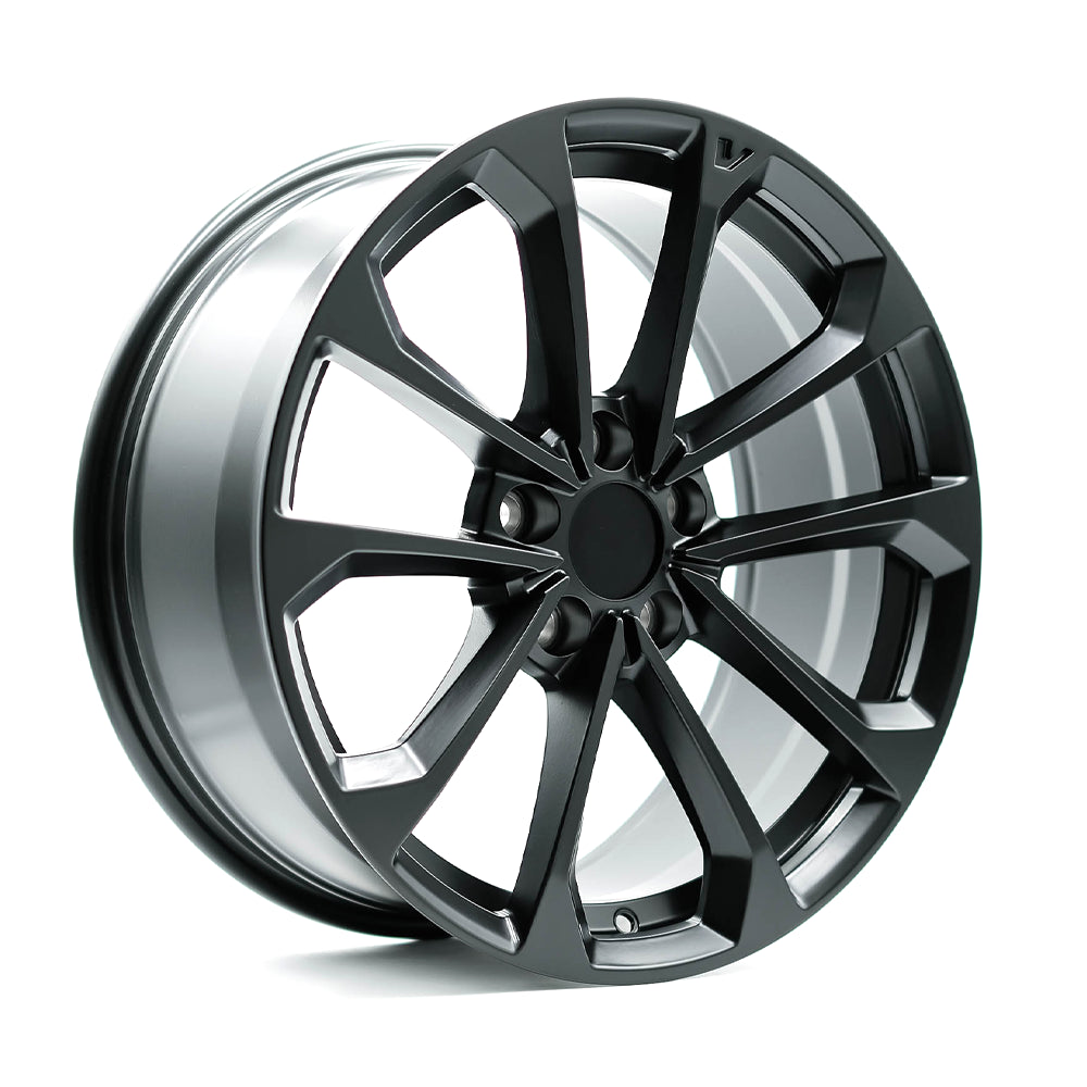 OEPlus TR07 Matt Black 18x8 +32 5x115mm 70.3mm - Wheelwiz