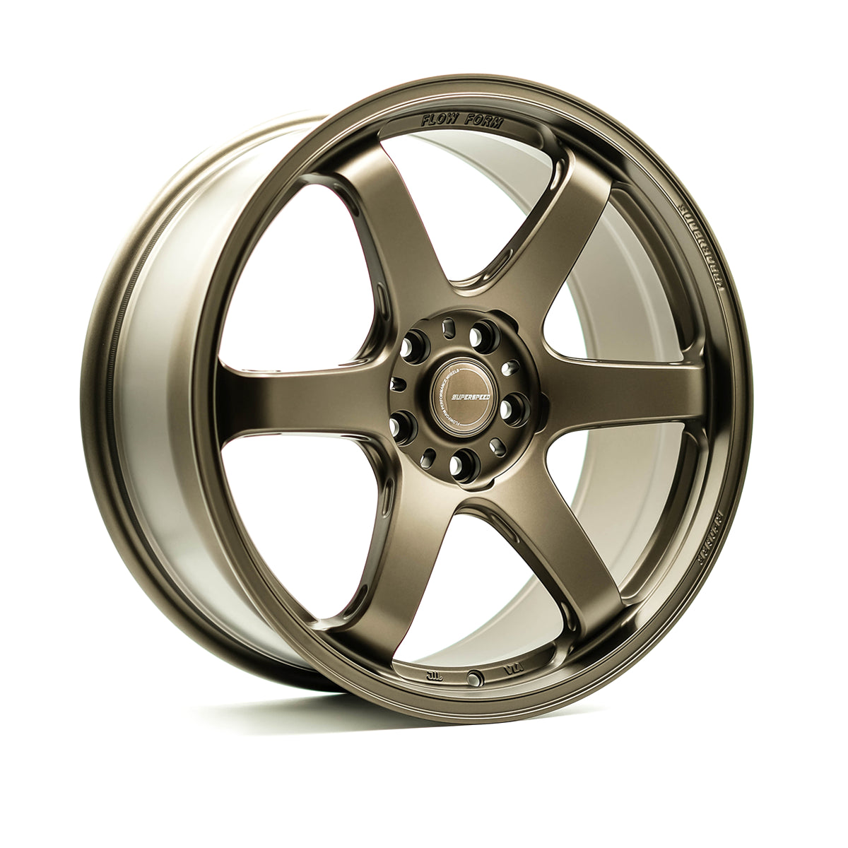 Superspeed RF06RR Satin Bronze 19x8.5 +25 5x112mm 66.6mm - Wheelwiz