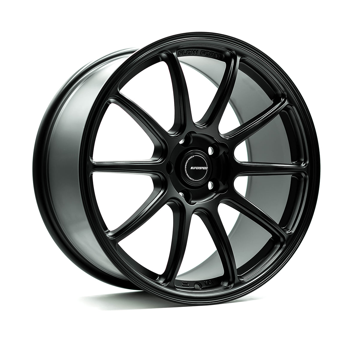 Superspeed RF03RR Matt Black 18x9 +42 5x112mm 57.1mm - Wheelwiz