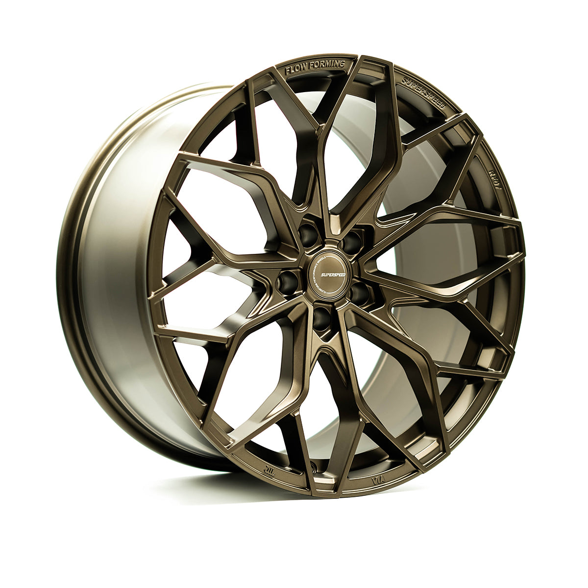 Superspeed RF07 Satin Bronze 20x11 +25 5x115mm 71.6mm - Wheelwiz
