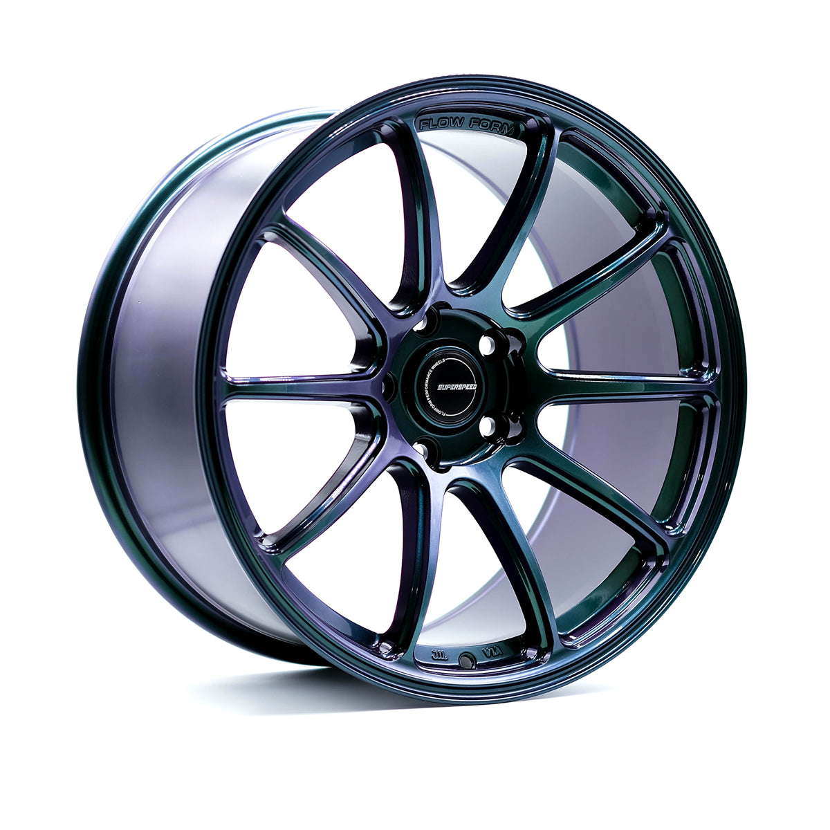Superspeed RF03RR Nebula 18x9.5 +38 5x114.3mm 73.1mm - Wheelwiz