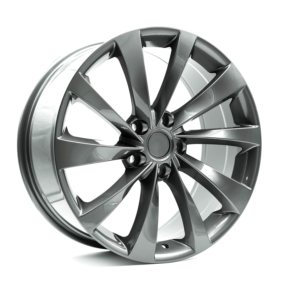 OEPlus TL01 Gloss Gunmetal 19x8.5 +40 5x120mm 64.1mm - Wheelwiz