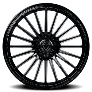 Dolce Performance Ghost Gloss Black 20x8.5 +28 5x120mm 72.56mm