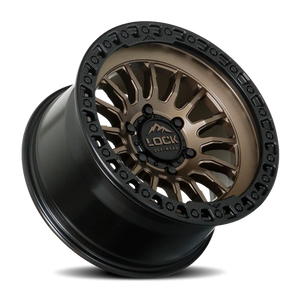 Lock Offroad Grit Matte Bronze W/ Ma 17x9 -12 6x139.7mm 106.2mm