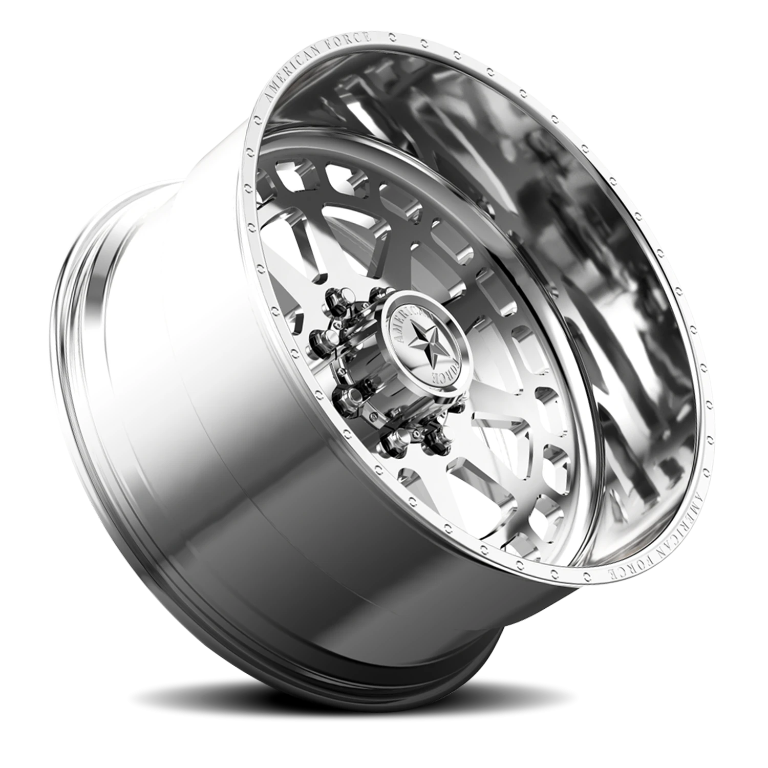 American Force H34 Guardian SS Polished 20x9 0 8x180mm 124mm - Wheelwiz