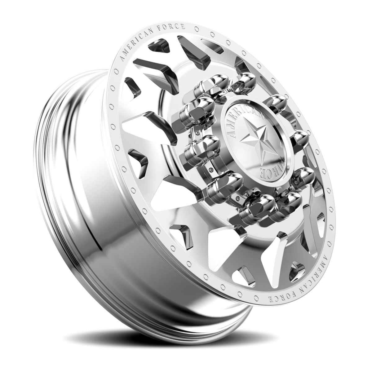 American Force H01 Contra DRW Polished 24x8.25 +169 8x225mm 170mm - Wheelwiz
