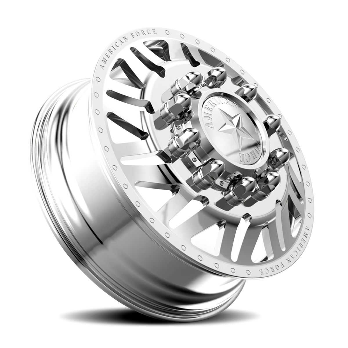 American Force H02 Siege DRW Polished 22x8.25 +169 8x225mm 170mm - Wheelwiz