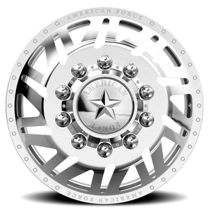 American Force H02 Siege DRW Polished 24x8.25 +169 8x225mm 170mm - Wheelwiz