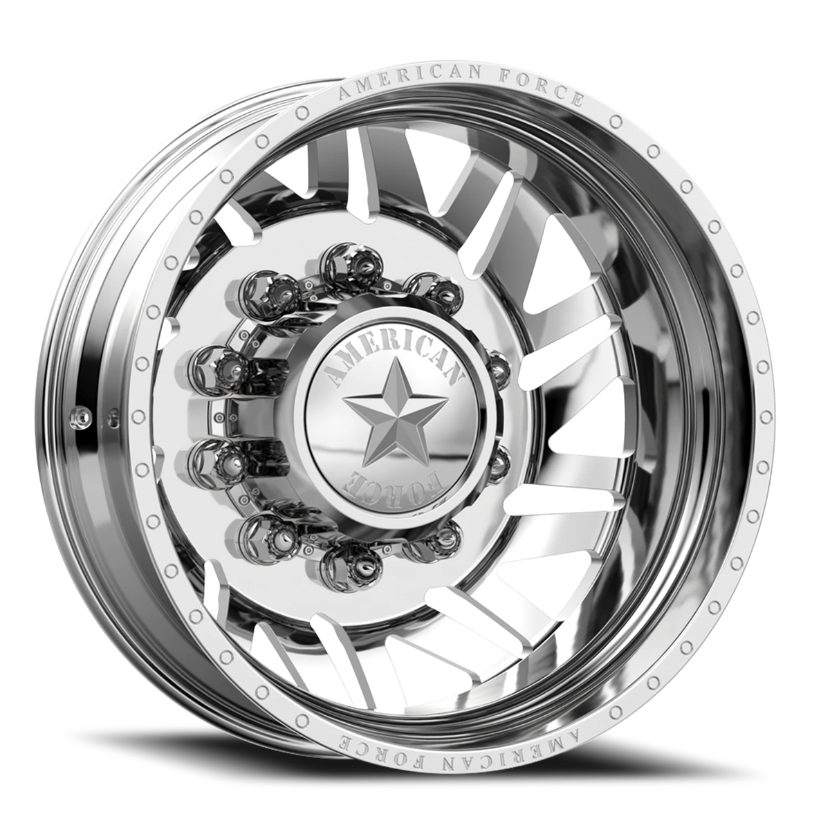 American Force H02 Siege DRW Polished 28x8.25 -130 8x165.1mm 117mm - Wheelwiz