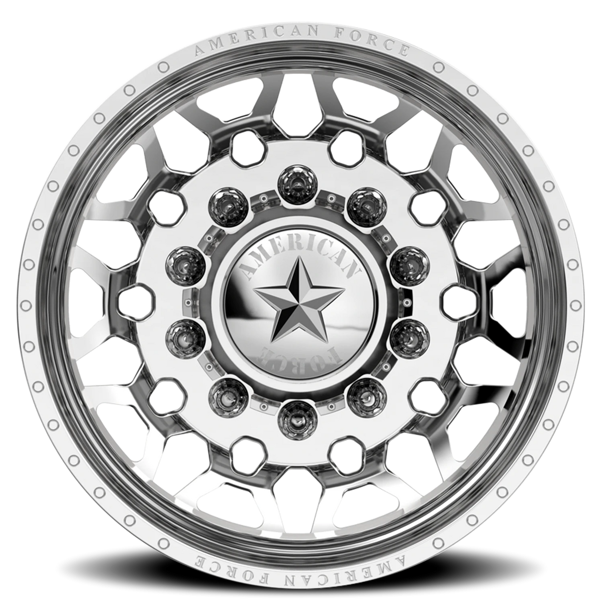 American Force H03 Orion DRW Polished 22.5x8.25 -145 8x165.1mm 117mm - Wheelwiz