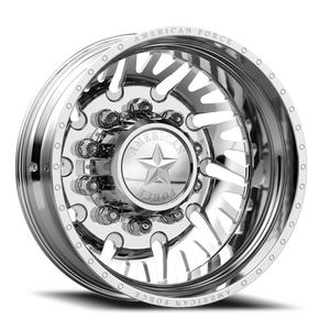 American Force H12 Sidewinder DRW Polished 24x8.25 -145 8x200mm 142mm - Wheelwiz