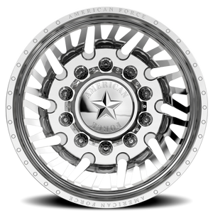 American Force H12 Sidewinder DRW Polished 24x8.25 -145 8x200mm 142mm - Wheelwiz