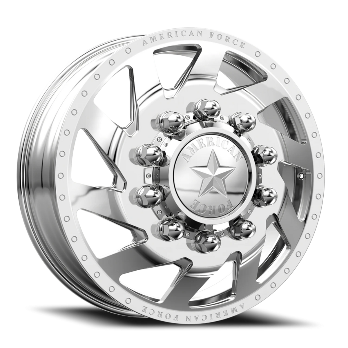 American Force H90 Tempest DRW Polished 28x8.25 +169 8x165.1mm 117mm - Wheelwiz