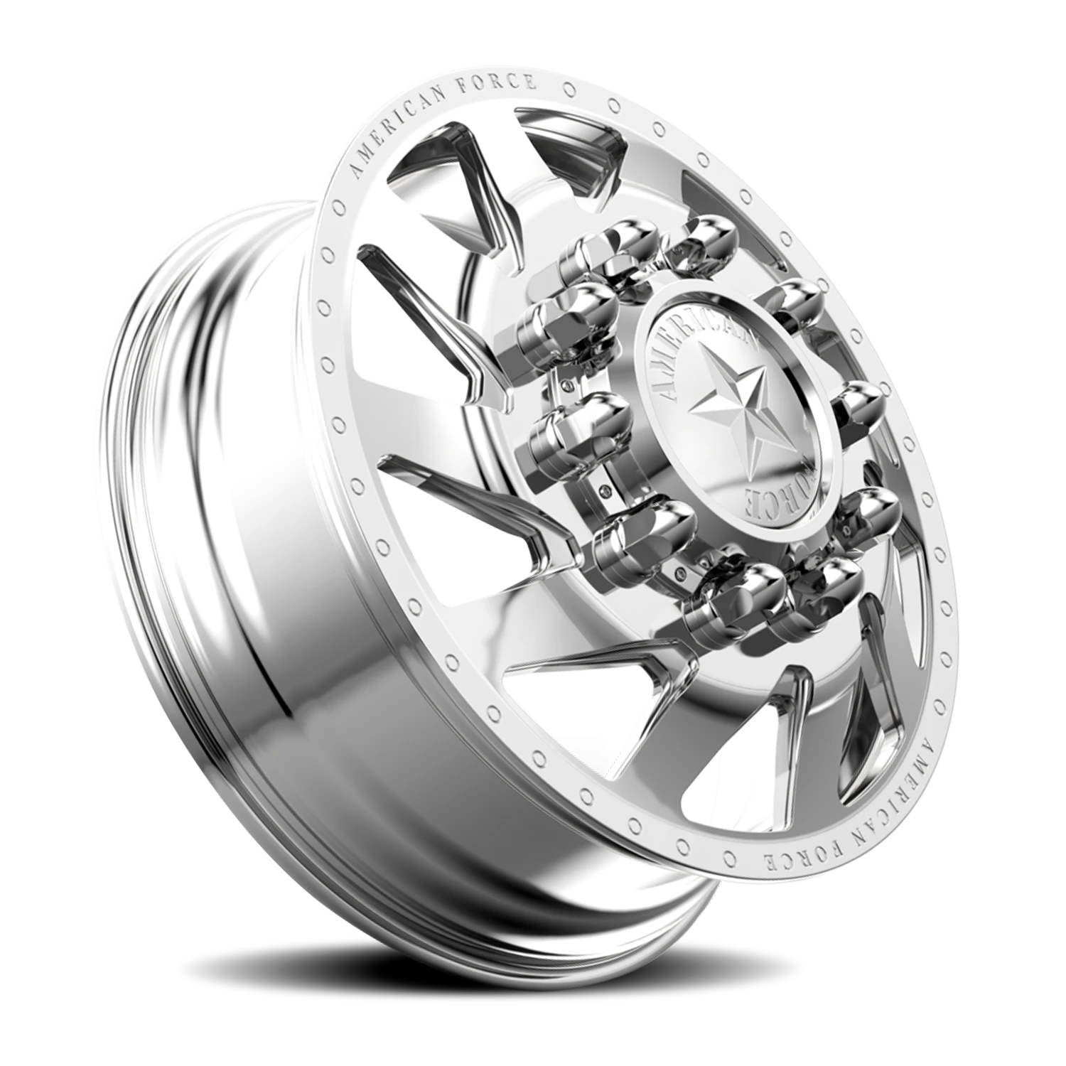 American Force H90 Tempest DRW Polished 26x8.25 +152 8x165.1mm 117mm - Wheelwiz