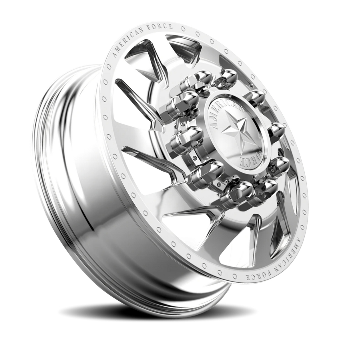 American Force H90 Tempest DRW Polished 26x8.25 +152 8x210mm 154mm - Wheelwiz