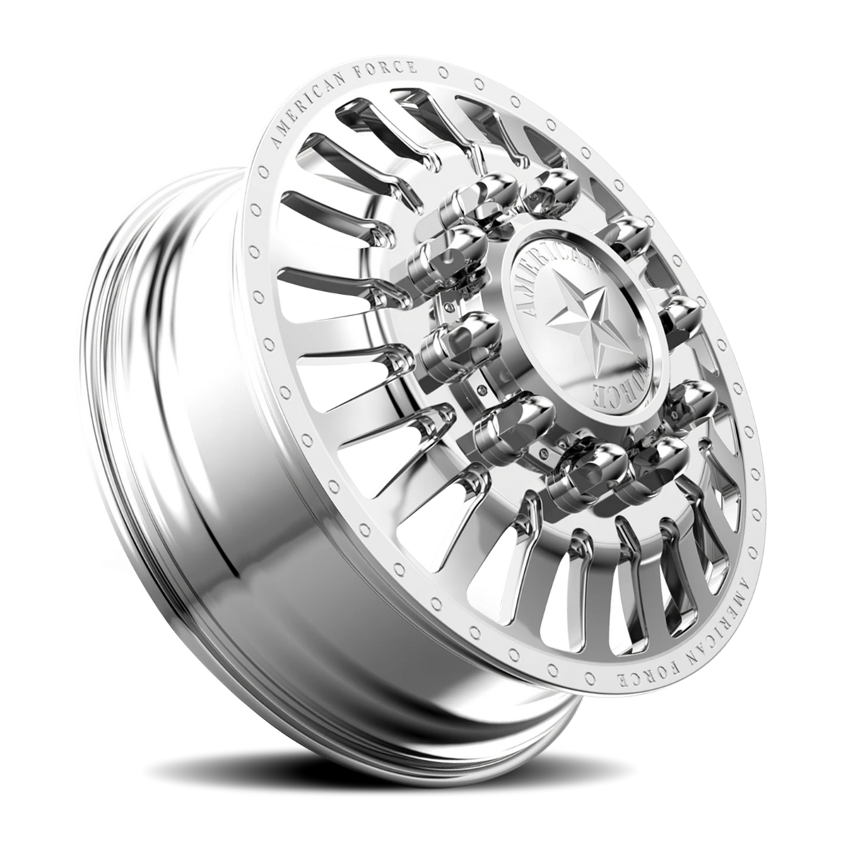 American Force H91 Doom DRW Polished 26x8.25 +152 8x225mm 170mm - Wheelwiz