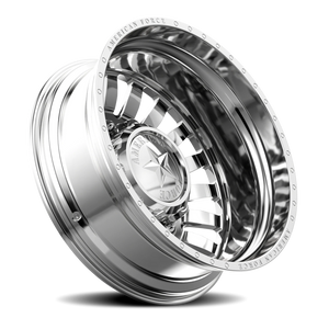 American Force H91 Doom DRW Polished 22.5x8.25 -145 8x200mm 142mm - Wheelwiz