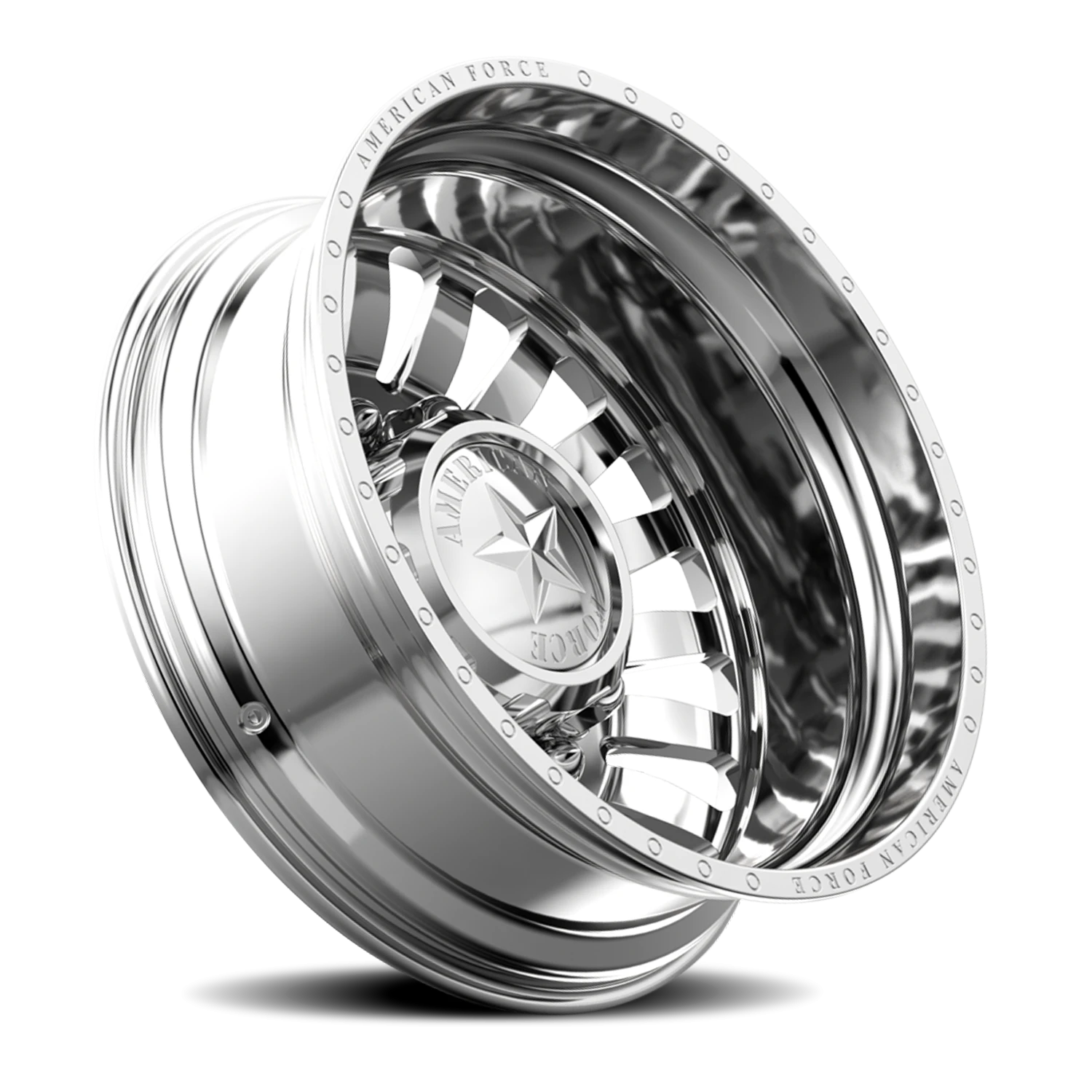 American Force H91 Doom DRW Polished 28x8.25 -130 8x200mm 142mm - Wheelwiz