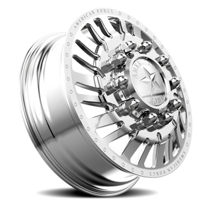 American Force H92 Thrust DRW Polished 22.5x8.25 +169 10x225mm 170mm - Wheelwiz