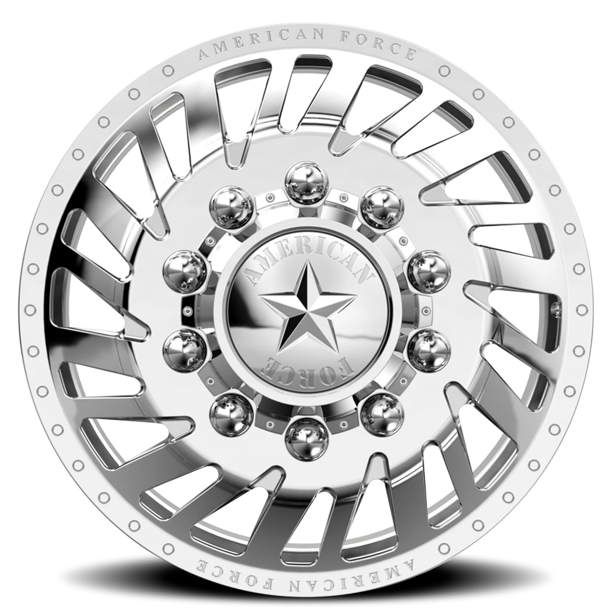 American Force H92 Thrust DRW Polished 28x8.25 +169 10x225mm 170mm - Wheelwiz