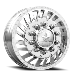 American Force H92 Thrust DRW Polished 22.5x8.25 +169 8x200mm 142mm - Wheelwiz
