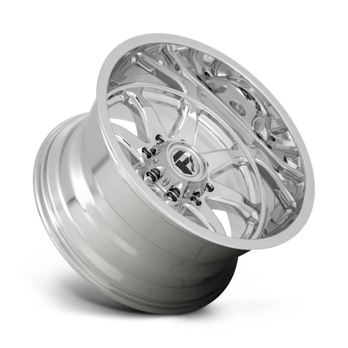 Fuel Offroad D748 HAMMER Chrome 20x9 +1 8x180mm 124.2mm - Wheelwiz
