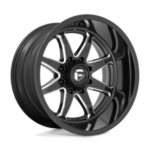 Fuel Offroad D749 HAMMER Gloss Black Milled 20x9 +1 6x139.7mm 106.1mm - Wheelwiz