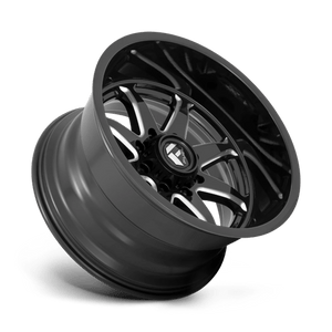 Fuel Offroad D749 HAMMER Gloss Black Milled 22x10 -18 6x135mm 87.1mm - Wheelwiz