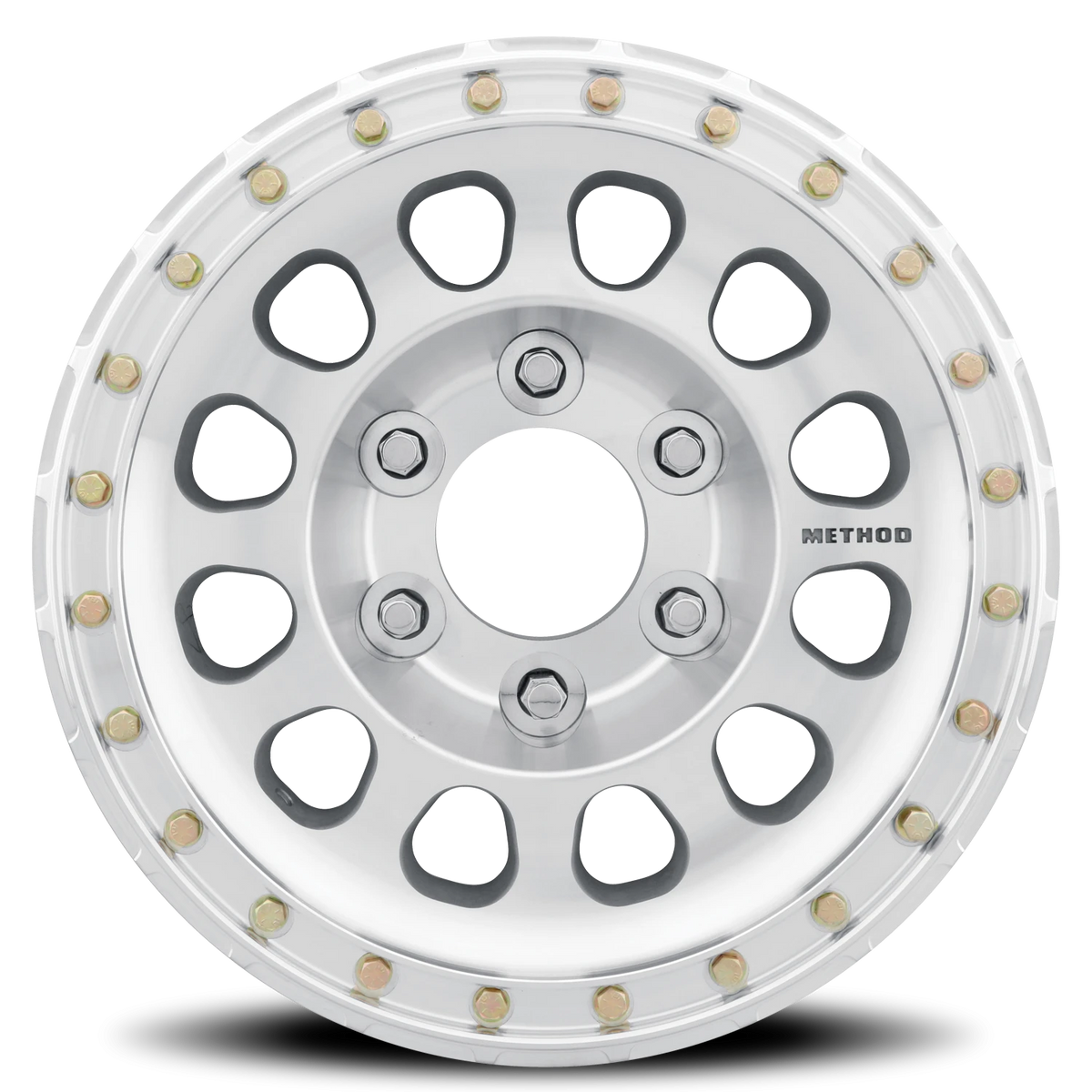 Method Race Wheels HD Beadlock MR103 Raw Machined 17x9 -12 6x165.1mm 108mm