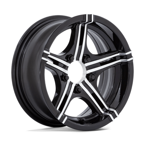 Helo HE1827 Gloss Black Machined 15x6 0 5x114.3mm 74.4mm - Wheelwiz