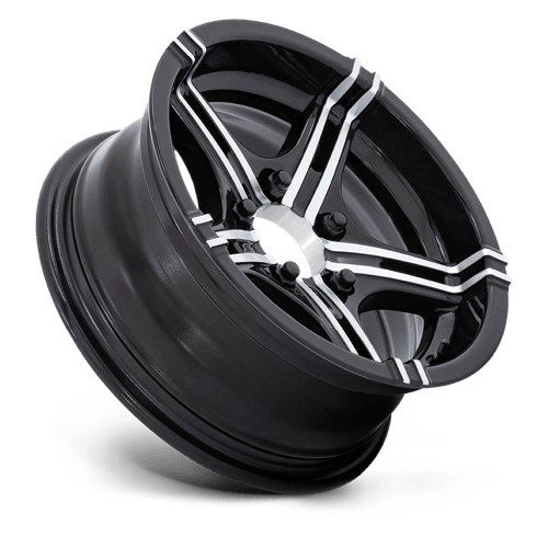 Helo HE1827 Gloss Black Machined 14x6 -6 5x114.3mm 74.4mm - Wheelwiz