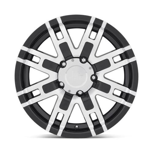 Helo HE835 Gloss Black Machined 17x8 0 6x139.7mm 106.1mm - Wheelwiz