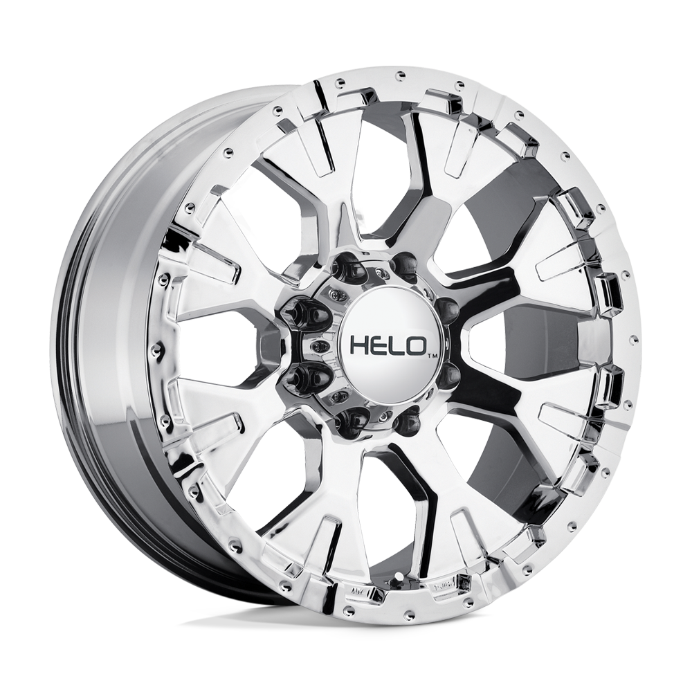 Helo HE878 Chrome 20x9 -12 8x165.1mm 125.1mm - WheelWiz