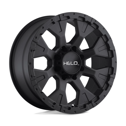 Helo HE878 Satin Black 16x9 -12 8x165.1mm 125.1mm - WheelWiz