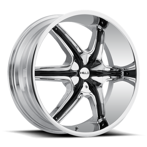 Helo HE891 Chrome 20x8.5 +35 5x114.3|5x120mm 74.1mm - WheelWiz