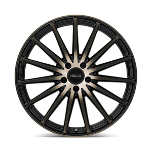 Helo HE894 Satin Black Dark Tint 17x7.5 +40 5x114.3mm 72.6mm - WheelWiz