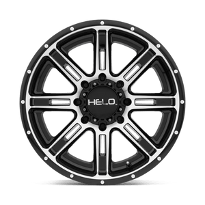 Helo HE900 Gloss Black Machined 20x9 +18 8x180mm 124.2mm - WheelWiz