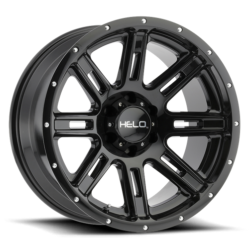 Helo HE900 Gloss Black 20x9 0 6x114.3mm 72.6mm