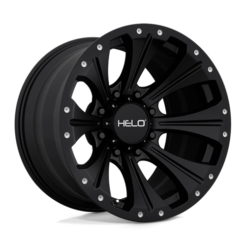 Helo HE901 Satin Black 20x9 +18 8x180mm 124.2mm - WheelWiz