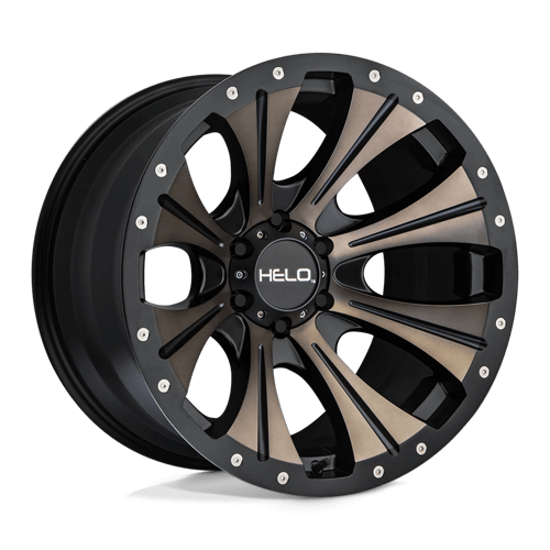 Helo HE901 Satin Black Dark Tint 20x9 +18 5x139.7mm 78.1mm - WheelWiz