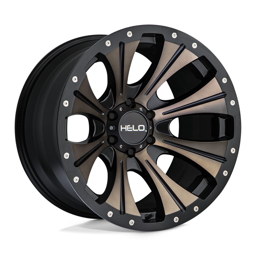 Helo HE901 Satin Black Dark Tint 20x9 +18 6x120mm 66.9mm - WheelWiz