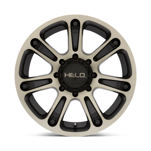 Helo HE904 Satin Black Mach W/ Dark Tint 20x9 +18 6x139.7mm 106.1mm - Wheelwiz
