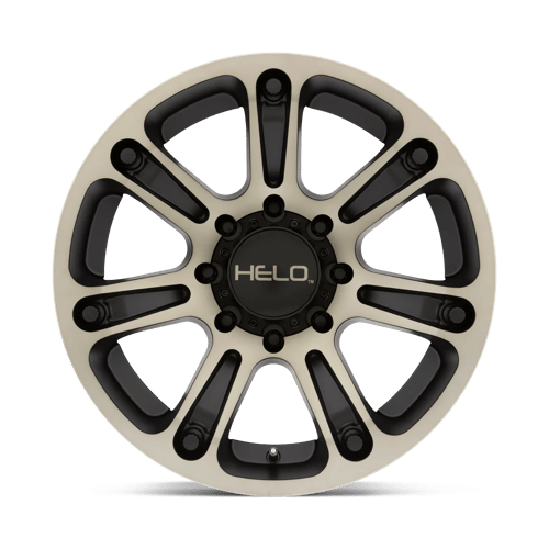 Helo HE904 Satin Black Mach W/ Dark Tint 20x9 +18 6x139.7mm 106.1mm - Wheelwiz