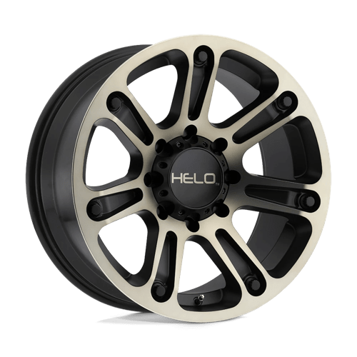 Helo HE904 Satin Black Machined Dark Tint 18x9 00 8x170mm 125.1mm - WheelWiz